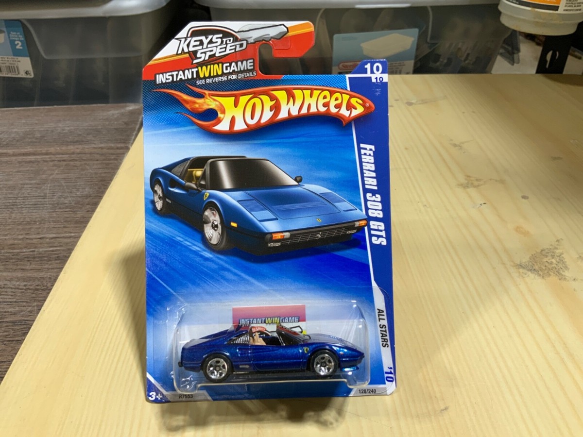 Hot Wheels Ferrari 308GTS セット Amazon.com: Hot Wheels 2011, Ferrari 308 GTS Red 128/240