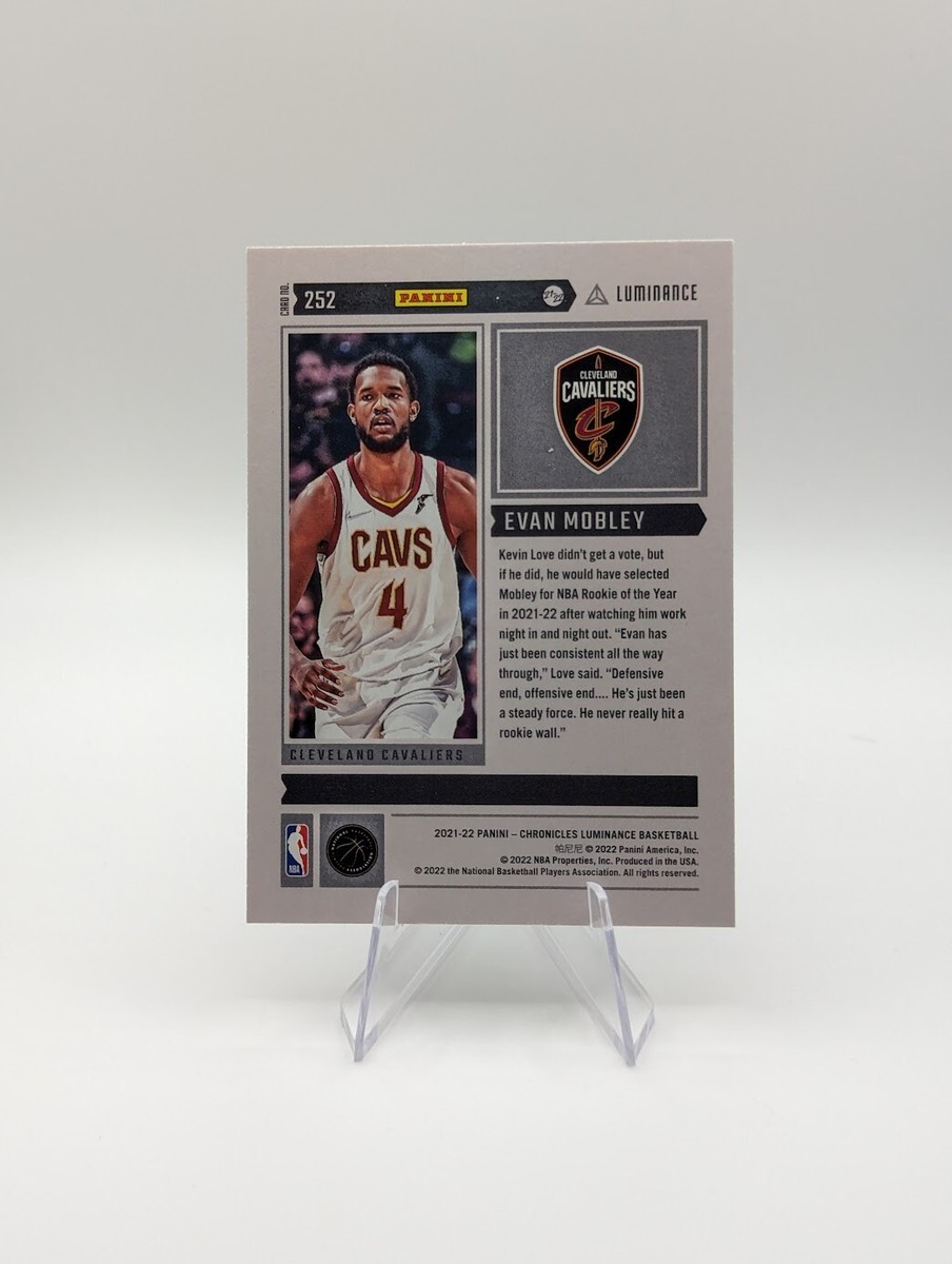 2021-22 Panini Chronicles - Luminance Evan Mobley #252 Green (RC