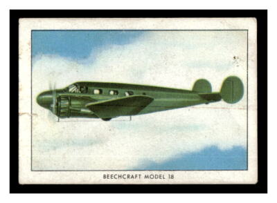 1940 Wings No Letter (T87)  #44 Beechcraft Model 18 NON41-01