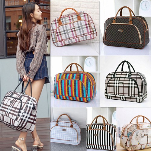 Damen Handtasche allrounder Reisetasche Sporttasche Reisegepäck Weekender Tasche - Bild 2 von 35