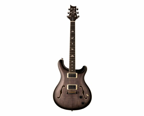 PRS SE Hollowbody II Charcoal Burst Electric Guitars for
