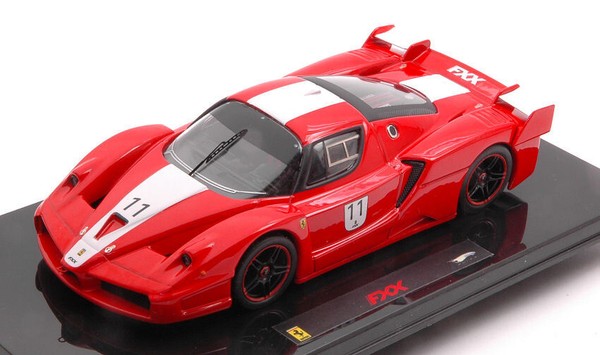 Hot Wheels 1/43 Ferrari Fxx 2005 Red Scuderia Static Model Diecast-image