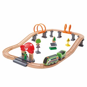 plastic train set