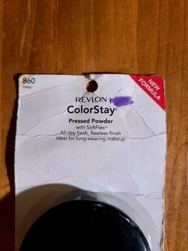 Revlon ColorStay Pressed Powder #860 Deep -16 Hour -Softflex Technology New NOS - Picture 10 of 11