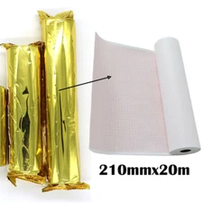 5X-PRINTER PAPER FOR CONTEC ECG EKG Machine ECG,Thermal Record,210mm*20meters