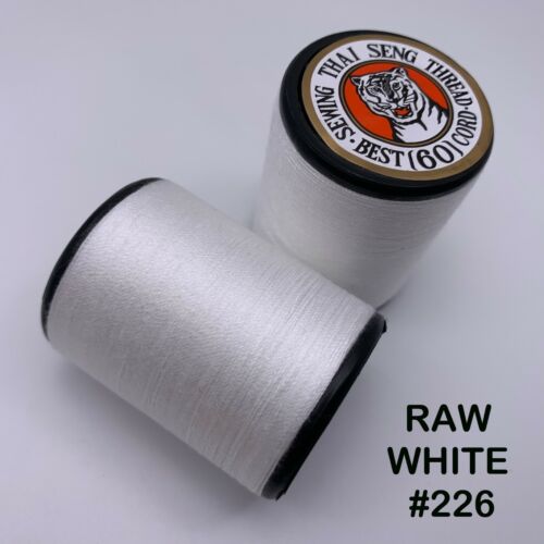 Raw White All Purpose Spun Polyester Sewing Thread 600 Yard Spool DIY Hand Craft - Picture 6 of 42