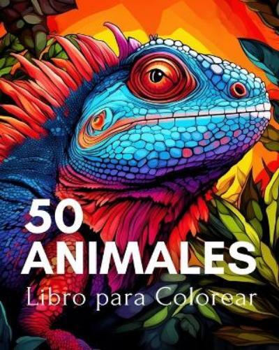 James Huntelar Libro para Colorear 50 Animales (Tascabile)