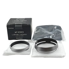 New FUJIFILM LH-X100 Lens Hood -SILVER- for X100VI / X100V / X100F / X100S/X100