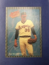 1993 Triad Whataburger Nolan Ryan Recollections Nolan Ryan (3rd No-Hitter) HOF