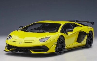 ミニカー AUTOart 1/18 Lamborghini Aventador 79175 AUTOart 1:18 Lamborghini Aventador SVJ Pearl Yellow model
