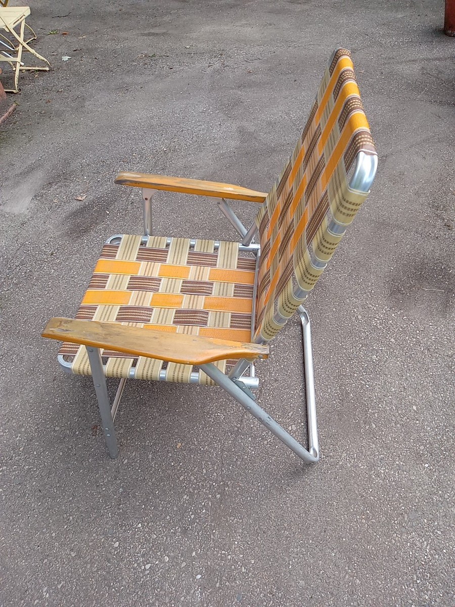 Vintage Retro The Telescope Folding Furniture Co. Wood