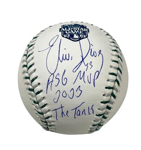 ELIAS DIAZ SIGNED Autographed O.M.L. BASEBALL 2023 All-Star Game ROCKIES BECKETT