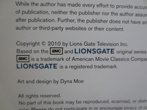 MADMEN, THE ILLUSTRATED WORLD by Dyna Moe - October, 2010 - Picture 5 of 6