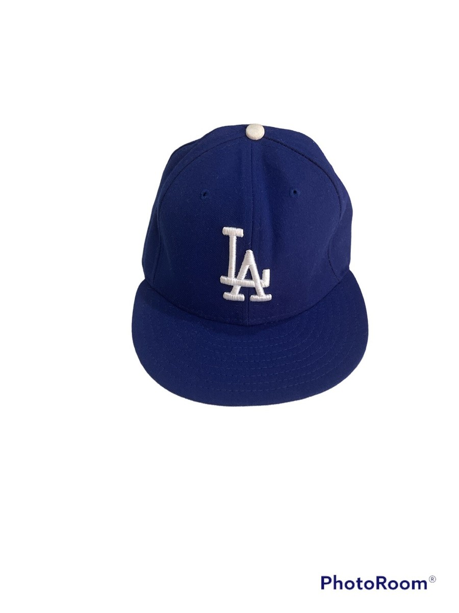 Preowned New Era 59Gifty MLB Los Angeles Dodgers hat Size 7 1/4 H1