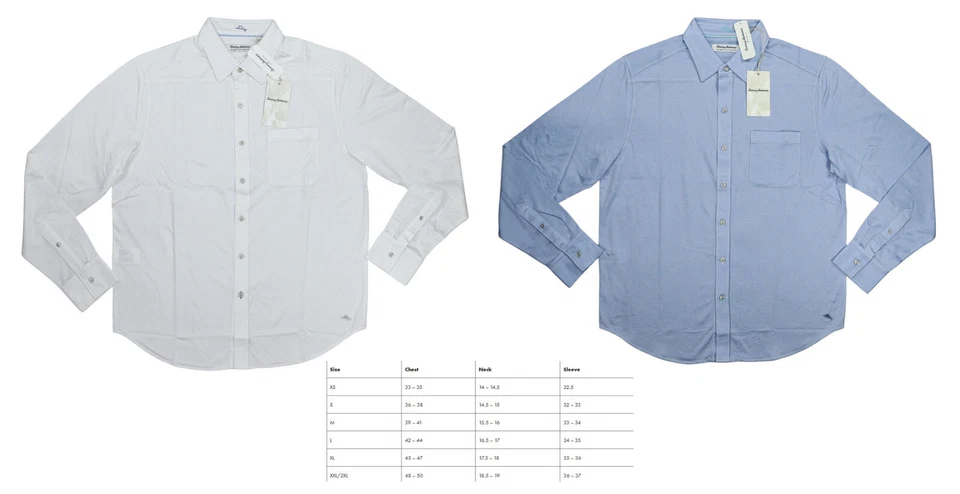 Tommy Bahama San Lucio IslandZone Shirt Men's Button-Up Long Sleeve NWT $118