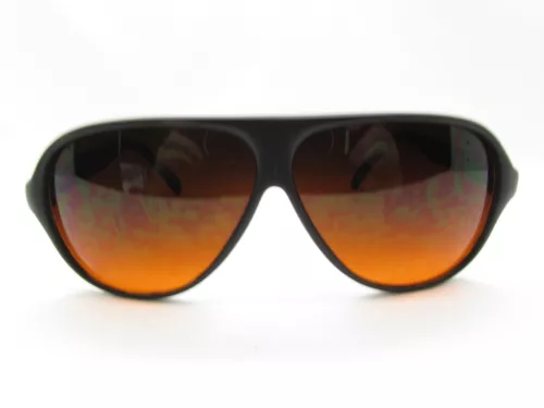 BLUBLOCKER AVIATOR TEARDROP SPORTS WRAP BLACK SUNGLASSES TAIWAN 64-135 116456