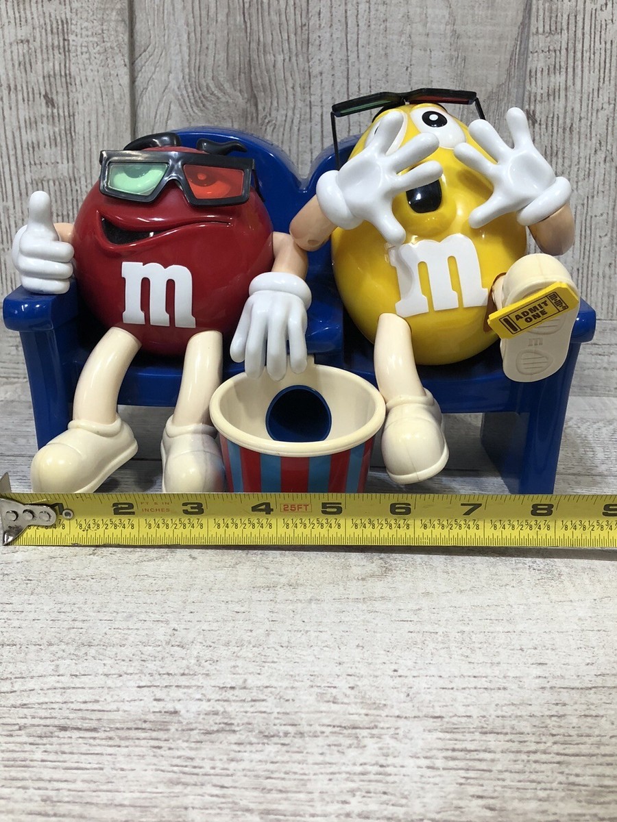 M&M's At The Movies In 3D Candy Dispenser Limited Edition
