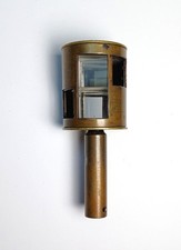 Antikes Winkelprisma, Doppelpentagonprisma für Vermessung auf Bau