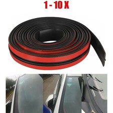3m Car Door Trim Edge Strip Guard Moulding Rubber Seal Protector T-shape 1-10pcs
