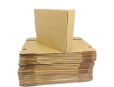 50 count 9x6x3" Corrugated Carboard shipping Boxes No Tape Needed   