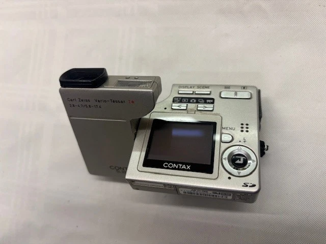 Contax SL300R T* Digitalkamera, silber schwarz