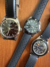 Mens 3 Watch Lot - Tissot / Undone / Sheffield NH35 - All MINT with box/papers