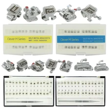 Dental Orthodontic Self-Ligating Brackets Metal Brace Roth MBT 022 Empower Damon