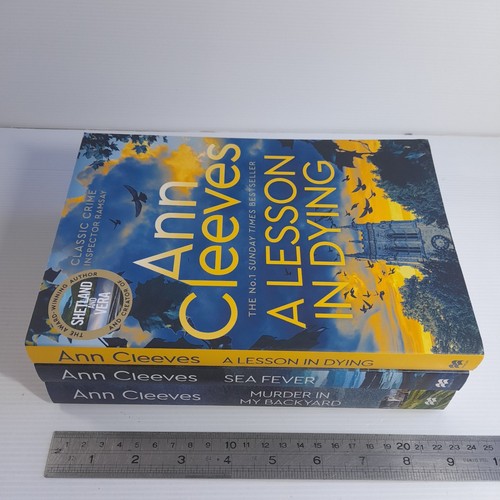 Ann Cleeves x 3 Inspector Ramsay Book 1 + 2 George & Molly Palmer Book 6 LG PB - Picture 13 of 21