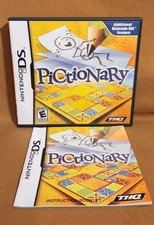 Pictionary Nintendo DS NO GAME Case Manual Only