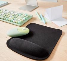 Ergonomic Mouse Pad With Wrist Rest For Laptop Mat Anti-Slip Gel Wrist Support