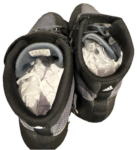 Adidas Wrestling Shoes Size 11 606004 FZ5391 Black Mat Hog Athletic Shoes - Picture 7 of 10