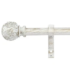 Long Curtain Rod for Sliding Glass Door, 1 inch Inner Diameter Single Window ...