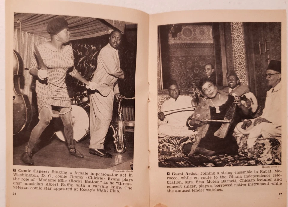 Jet Magazine March 21 1957 Fashion Models~Civil Rights~Female Impersonator - Image 4 of 4