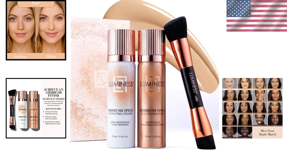 Hydrating Silk Foundation - Fair - Anti-Aging Formula - Image 2 of 4