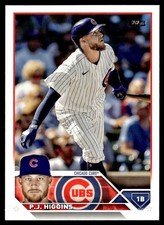 2023 Topps P.J. Higgins Chicago Cubs #338