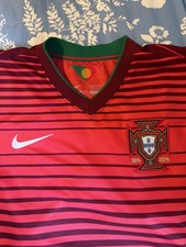 Portugal Nike International Soccer Jersey 2014 FIFA. Large. Red. NEW. 