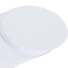 (58mm)100Pcs Blank Badge Paper Photo Printer Machine Supplies DIY Painting EE