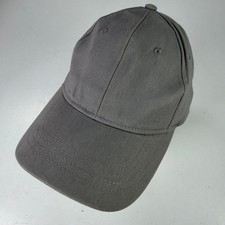 OTTO Baseball Cap Hat Boys Youth Gray 100 Cotton Adjustable Strap