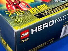 New - XPLODE - Lego 7147 - HERO FACTORY - Bionicle Designer - 2010 SEALED BOX