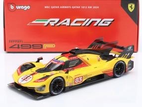 BBURAGO FERRARI 499P AF CORSE 2024 #83 KUBICA - SCHWARTZMANN - YIFEI - 18-16304 - Bild 4 von 4