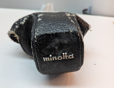 Vintage Minolta Himatic F Case Eveready Camera Case Original Black