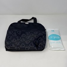J.L. Childress Disney MaxiCOOL 4-Bottle Cooler w/Ice Pack, Mickey Black