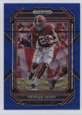 2023 Panini Prizm Draft Picks Blue Wave Prizm 1/249 Derrick Henry #30 6o3