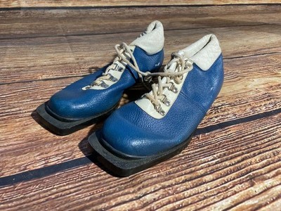 Fapocal Vintage Nordic Cross Country Ski Boots EU40 US7 NN 75mm 3pin 1757