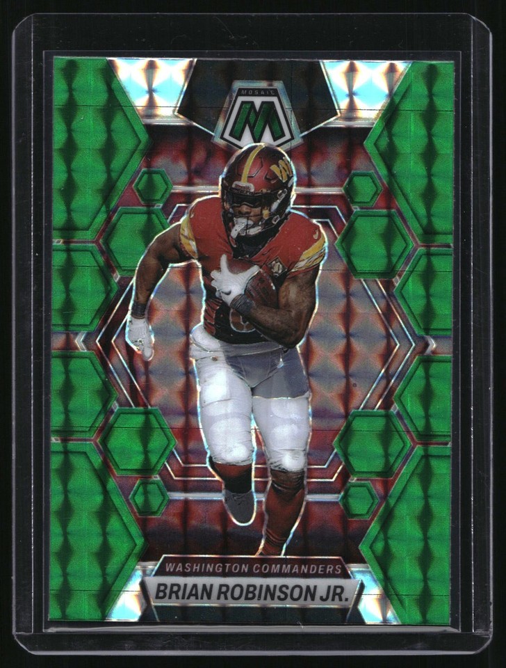 2023 Panini Mosaic #244 Brian Robinson Jr. Red Mosaic 2023 Panini Mosaic #244 Brian Robinson Jr. Red Mosaic
