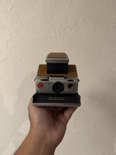 Vintage Polaroid SX-70 Land Camera  Leather Case - Untested