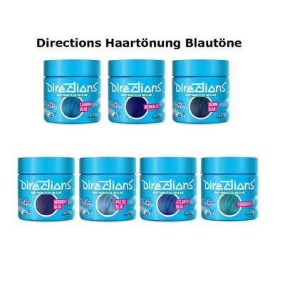 Directions Blautöne Haartönung ohne Anmischen Vegan Blau 100ml LaRiche