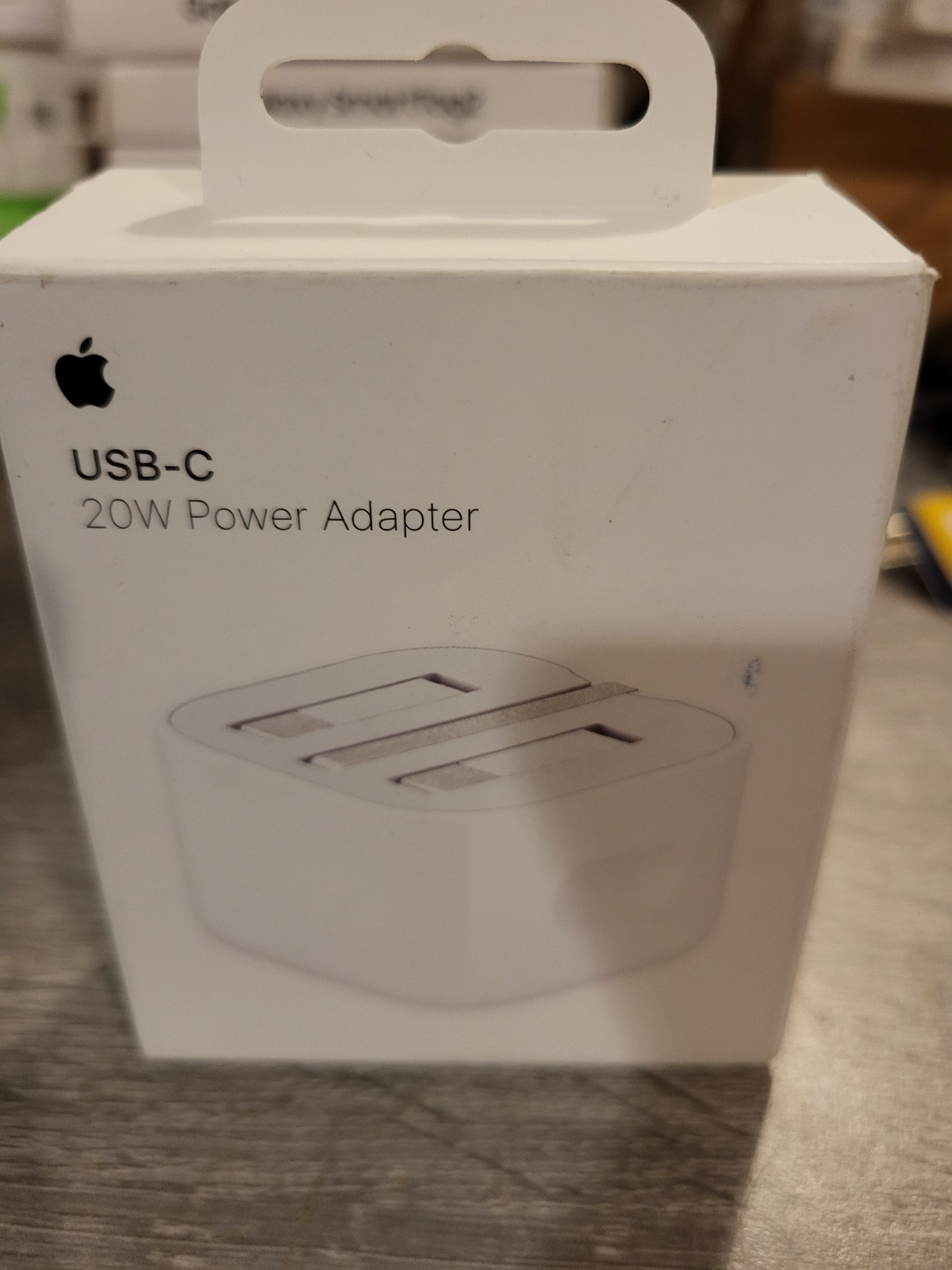 20W Original Apple MUVT3B/A USB-C Faltbares Netzteil Ladegerät für iPhone iPad