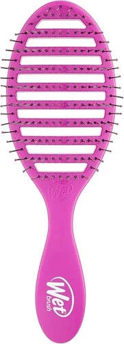 THE WET BRUSH SPEED DRY HAIR BRUSH WITH HEATFLEX BRISTLES - PURPLE NEW BOXED