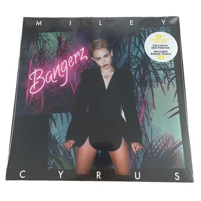 Miley Cyrus : Bangerz 10th Anniversary Vinyl 2x12'' LP Album Inc Poster NEW 